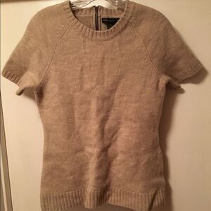 Marina Luna Wool Short Sleeve Sweater Size Medium